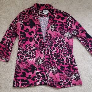 Leopard Print Blazer